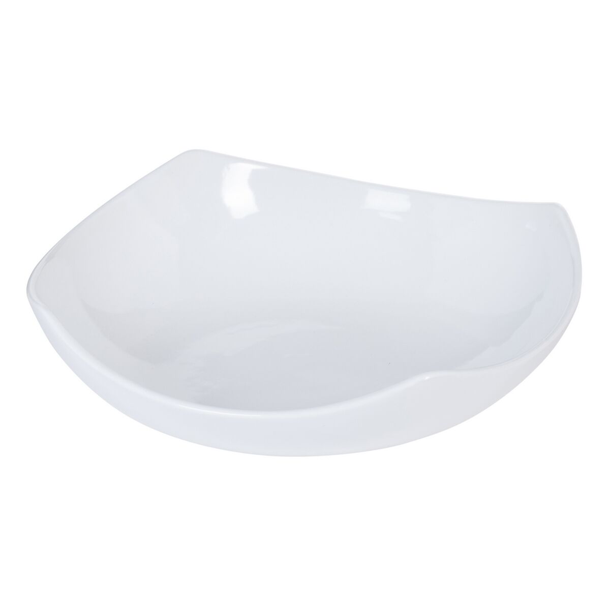 Centerpiece White Ceramic 29,5 x 29,5 x 8 cm